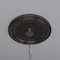Ekena Millwork Traditional PVC Medallion (Canopies up to 11 1/2"), 19"OD x 3 1/2"ID x 1 1/2"P, Metallic Charcoal CMP19TRCCH - alternate 8